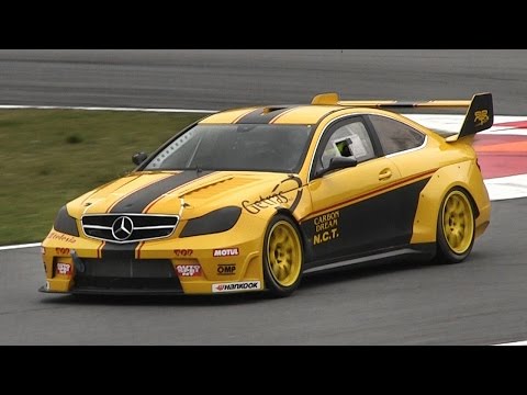 Mercedes C63 AMG Superstars Series: World's Loudest C63s!!