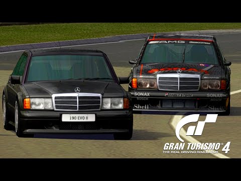 190 EvoII Reverse Chase - Gran Turismo 4, 4K60, PCSX2