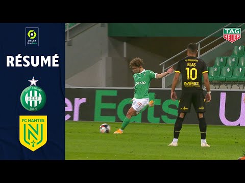 AS SAINT-ÉTIENNE - FC NANTES (1 - 1) - Résumé - (ASSE - FCN) / 2020-2021