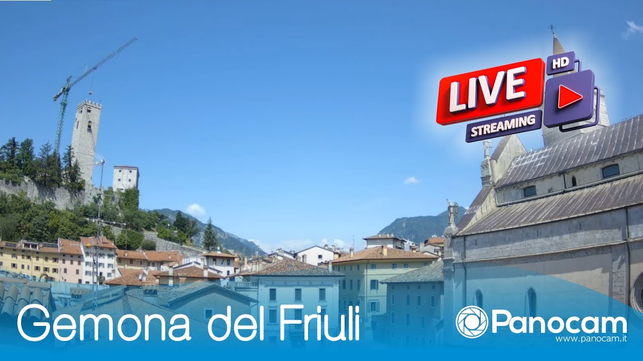 Live webcam view of Panorama del casco histórico y catedral