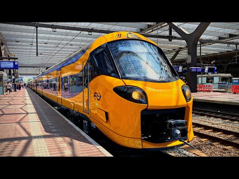 Dutch Railways: Traveling by TRAINS in Netherlands 🇳🇱 | NS | 2023