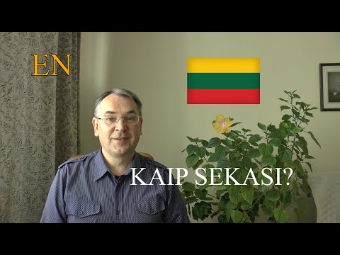 LITHUANIAN LESSON 200 - KAIP SEKASI? - HOW ARE YOU DOING?