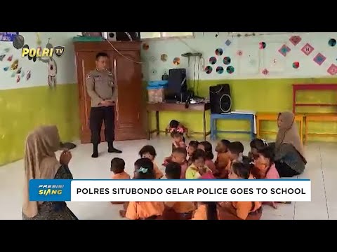 POLSEK BANYUPUTIH POLRES SITUBONDO GIAT POLICE GO TO SCHOOL