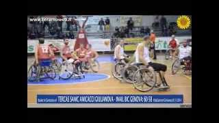 preview picture of video 'WWW,TERAMOWEB.IT - Basket Carrozzina A1 - Giulianova - Genova: 60-58 - PalaCastrum 01.11.2014'