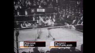 Freddie Welsh vs Packey McFarland III 30/5/1910 - British World Lightweight Title (Highlights)