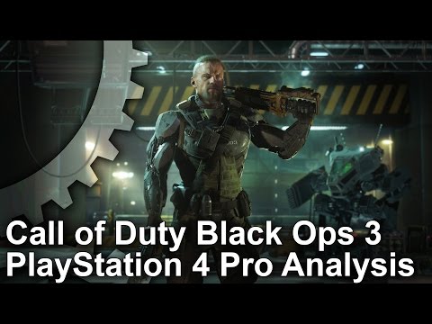 [4K] Call of Duty Black Ops 3 PS4 Pro Analysis + Comparison