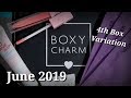 Boxycharm June 2019 4th Box Variation!