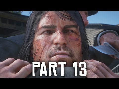 RED DEAD REDEMPTION 2 Walkthrough Part 13 - TRAIN ROBBERY WITH JOHN MARSTON (Full Game)