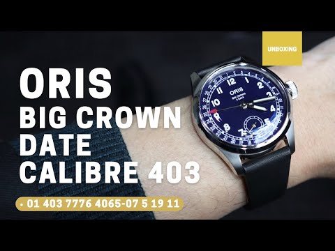 Oris Big Crown Pointer Data Calibre 403 38.0mm 01 403 7776 4065-07 5 19 11