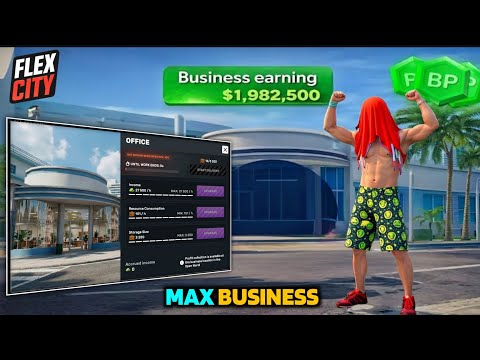 Flex City Upgrading Business New Update Buying New Business In Flex City New Update 1.8