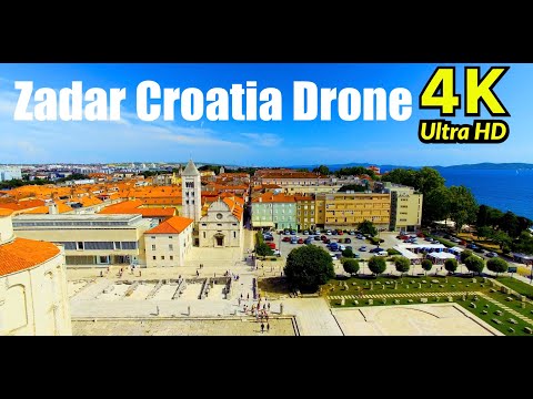 Zadar Croatia in 4K UHD