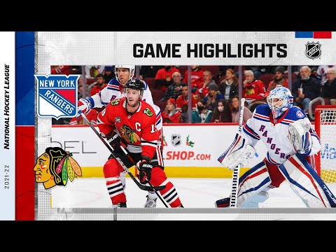 Rangers @ Blackhawks 12/7/21 | NHL Highlights