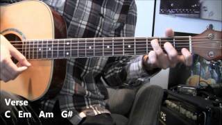how to play True Love Waits by Radiohead