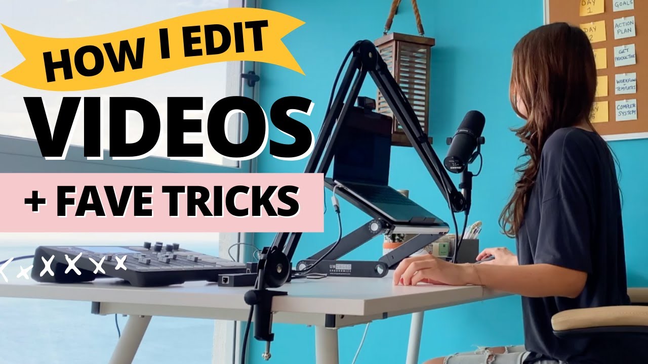 How I Edit My YouTube Videos NOW (*My Best Tricks!!*)