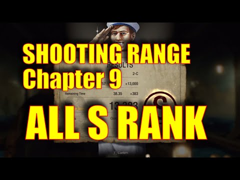 Resident Evil 4 Remake Walkthrough  Part 25 - Chapter 9 Shooting Range, ALL S RANK