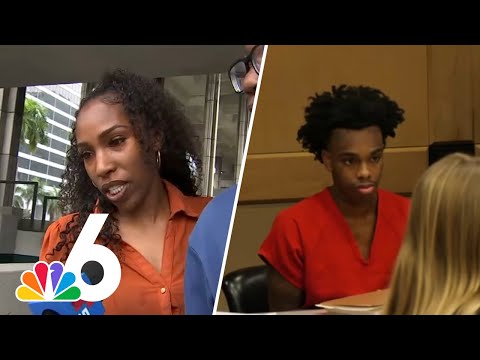 Mom of rapper YNW Melly speaks to NBC6 before his 1st ... - YouTube