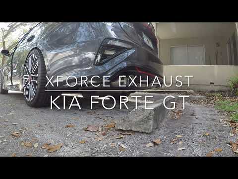 XForce Exhaust with Varex Muffler- Kia Forte GT
