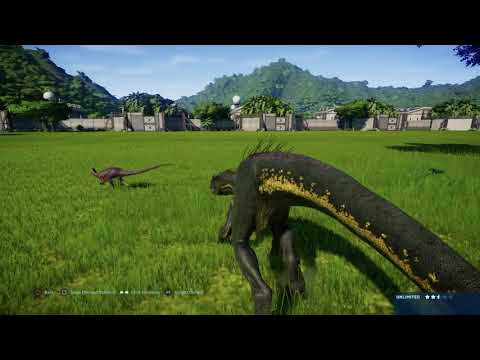 Jurassic World Evolution: (Modified) Proceratosaurus vs Indoraptor