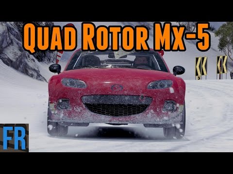 Hill Climb Monsters - Quad Rotor Mazda Mx-5