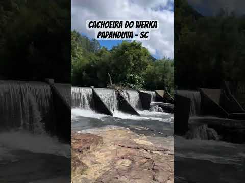 Cachoeira em Papanduva Santa Catarina vale conhecer #viagem #motovlog #naturezasurpreendente #fyp
