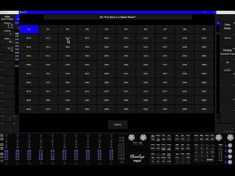 MagicQ - Speed Masters. Basics (from v 1941)