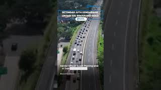 Arus Mudik Natal 2022: Setengah Juta Kendaraan Lintasi Tol Semarang-Solo, Didominasi Pelat Jakarta