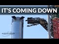 SpaceX Starship Booster 4 coming down and The Claw goes up, Inspiration 4 and Landsat 9 Launch Soon