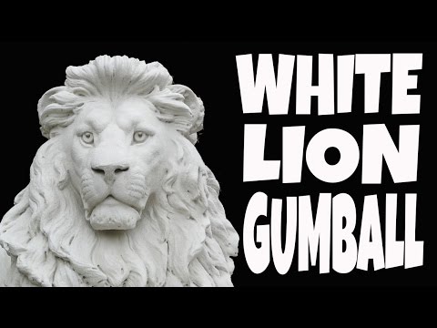 BRAND NEW EASTER EGG! White LION GUMBALLS - Shadows