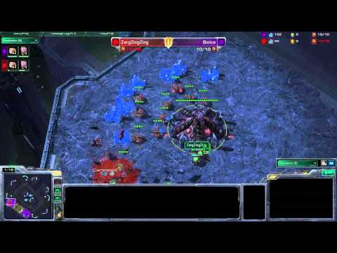 Sc2 ZergZingZing Vs Bioice ZvZ Bo3 ALT-Stracraft's Open Arena Tournament 12/17/11