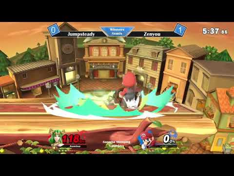 GSS #2 - Jumpsteady (Palutena) vs Zenyou (Mario) Winners Semis
