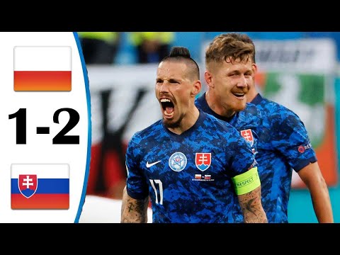 Poland vs Slovakia 1-2 All Goals & Highlights 14/06/2021 HD