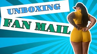 Unboxing fan Mail & trying new food!