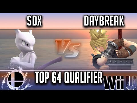 Smash'N'Splash 4  Top 64 Qualifier -  SDX (Mewtwo) vs  Daybreak (Cloud)