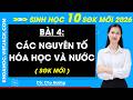 Bài 4. Các nguyên tố hóa học và nước