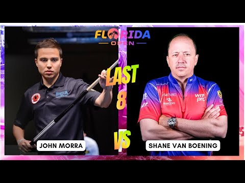 NORTH AMERICAN DERBY! 🇨🇦🇺🇸 John Morra vs Shane Van Boening | Last 8 | Florida Open 2025
