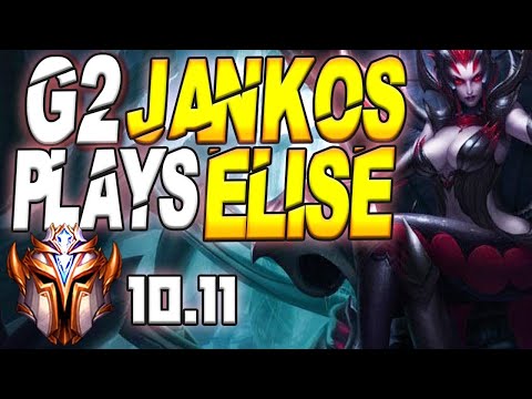 G2 Jankos Plays Elise vs Gravs Jungle - 10.11