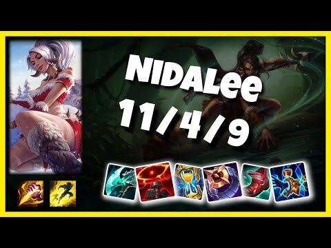 Nidalee vs Graves KOREAN Challenger JUNGLE (11/4/9) - v11.5