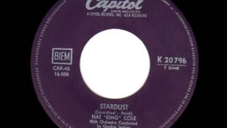 Nat King cole  ..  Stardust.  1957