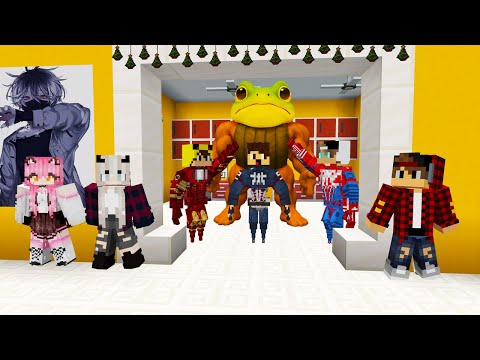 ماين كرافت لكن لقينه حفره سرية مجهولة في المطبخ فيها وحش عملاق 😭🔥 #فلم_ماين_كرافت