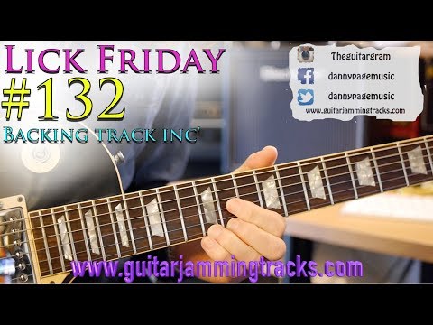 Guitar Lesson Lick Friday Week 132 - Natural Minor technique fest