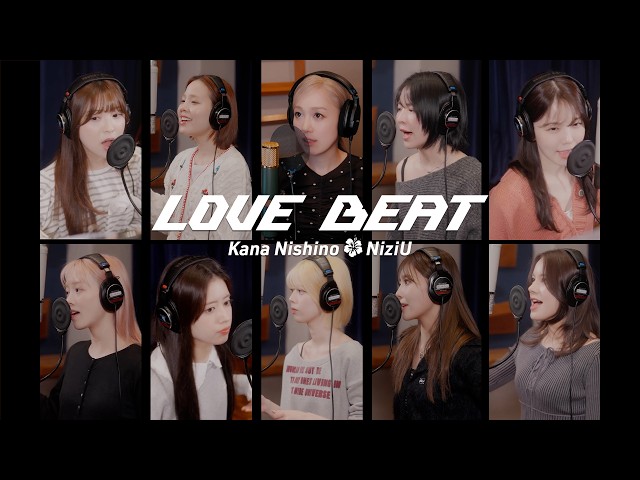 西野カナfeat. NiziU「LOVE BEAT」NiziUとのレコーディングの様子を収めたメイキングMVを公開! 2 YouTubeサムネイル