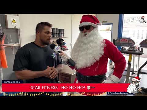 PAPAI NOEL LAIVÊRO - STAR FITNESS