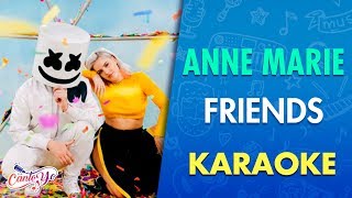 Marshmello &amp; Anne- Marie - Friends (Karaoke) I CantoYo