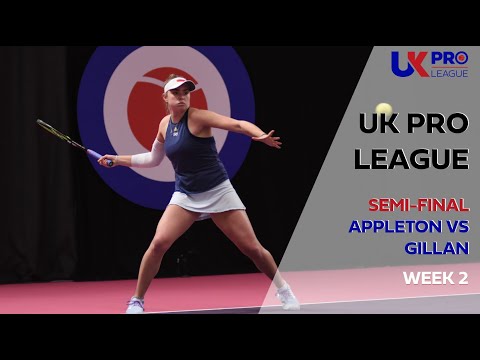 UK Pro League Week 2 Women's Semi-final - Appleton vs Gillan