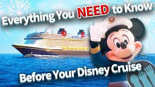 Everything You NEED to Know Before Your Disney Cruise