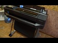 Принтер HP DesignJet T520 - відео