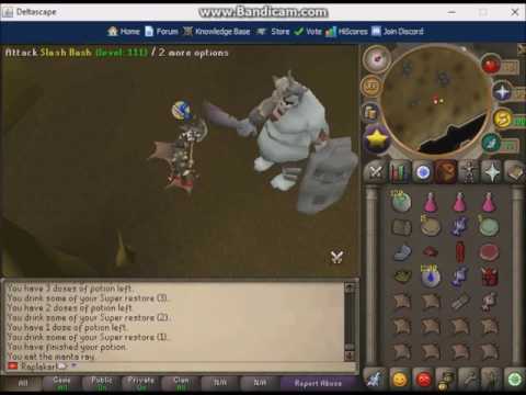 Deltascape 100 kills of slash bash