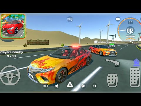 Car Simulator Japan Online - Driving Toyota Camry - Car Games Android Gameplay