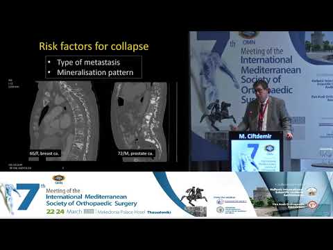Ciftdemir M - Orthopaedic management of spinal metastases