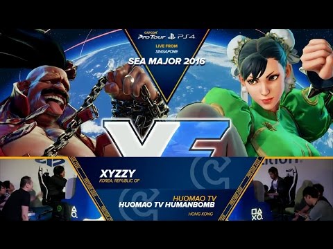 Xyzzy (Birdie) vs Humanbomb (Chun-Li) - SEA Major 2016 - Top 16